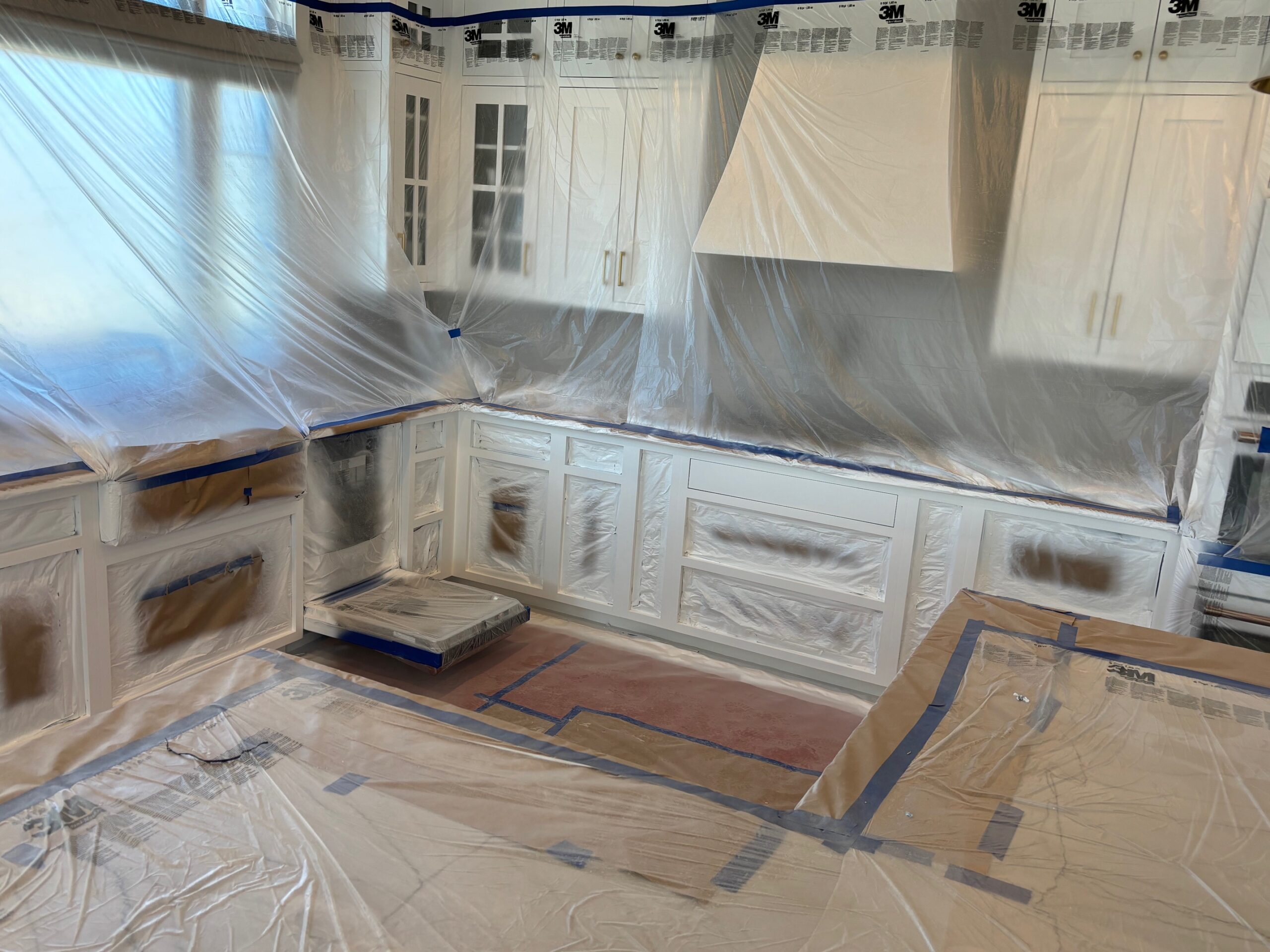 painted cabinets